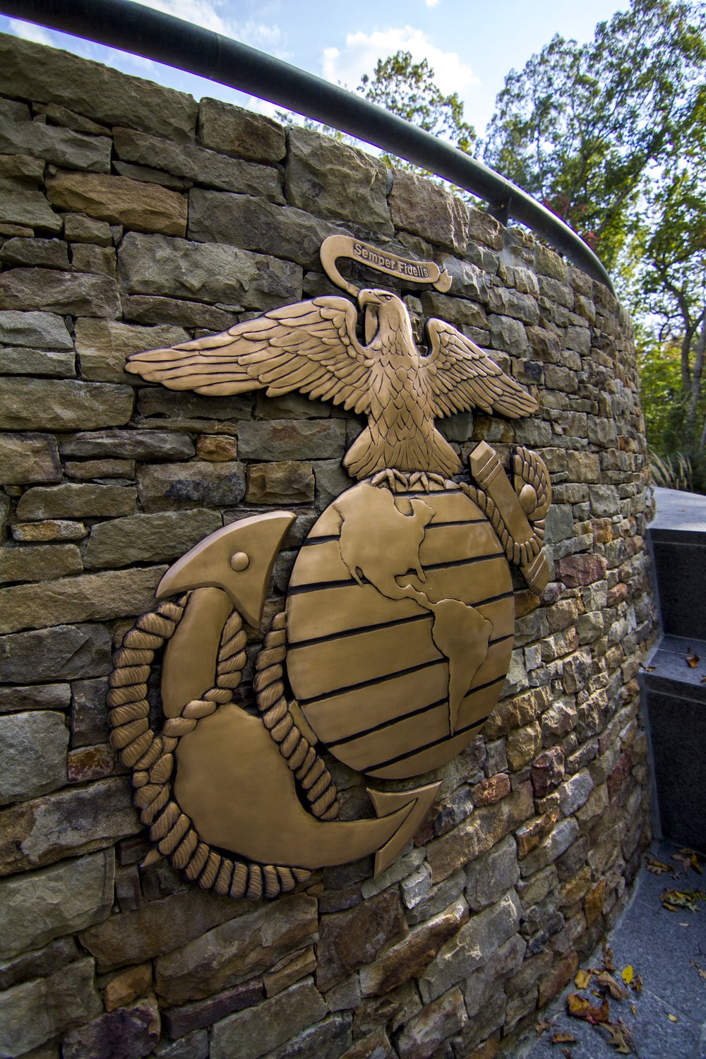 Marine+Corps+Seal+3 3d sculpted cast bronze military insignia