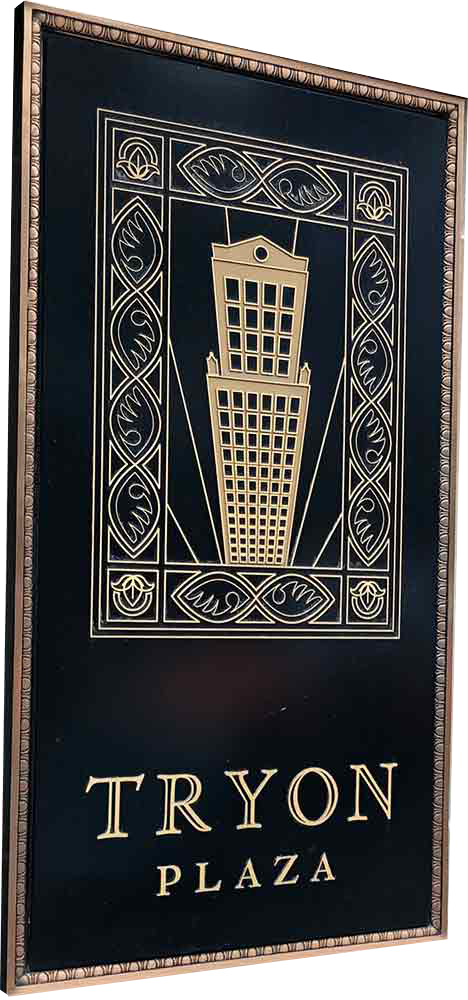 char-tyron-building-plaque bronze plaque bronze building plaque for outdoor